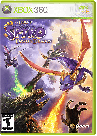 The Legend Of Spyro Dawn Of The Dragon Promotional Copy Not For Resale PAL Xbox 360 PAL box art